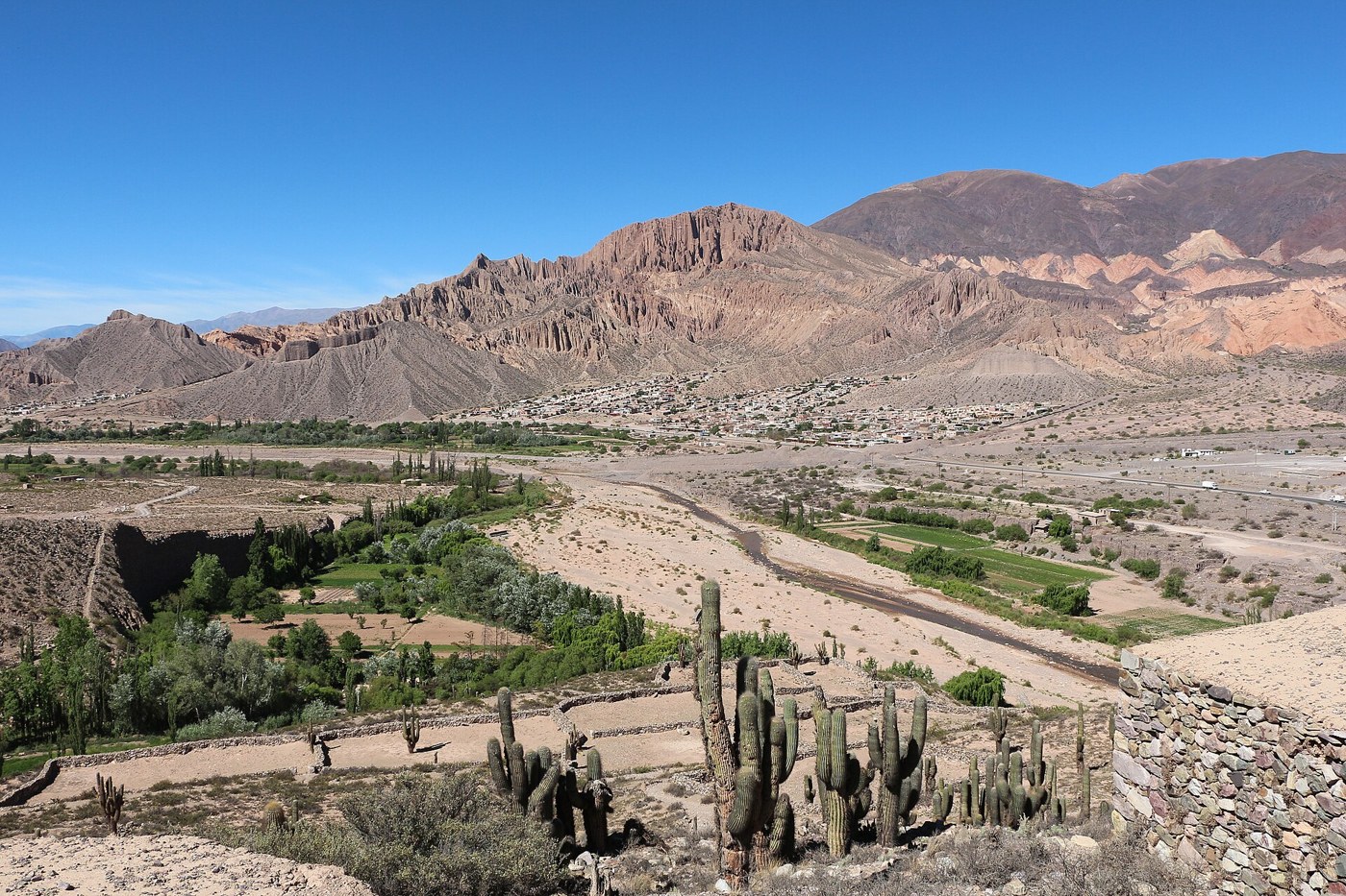 Landscape of the Quebrada de Humahuaca, Jujuy