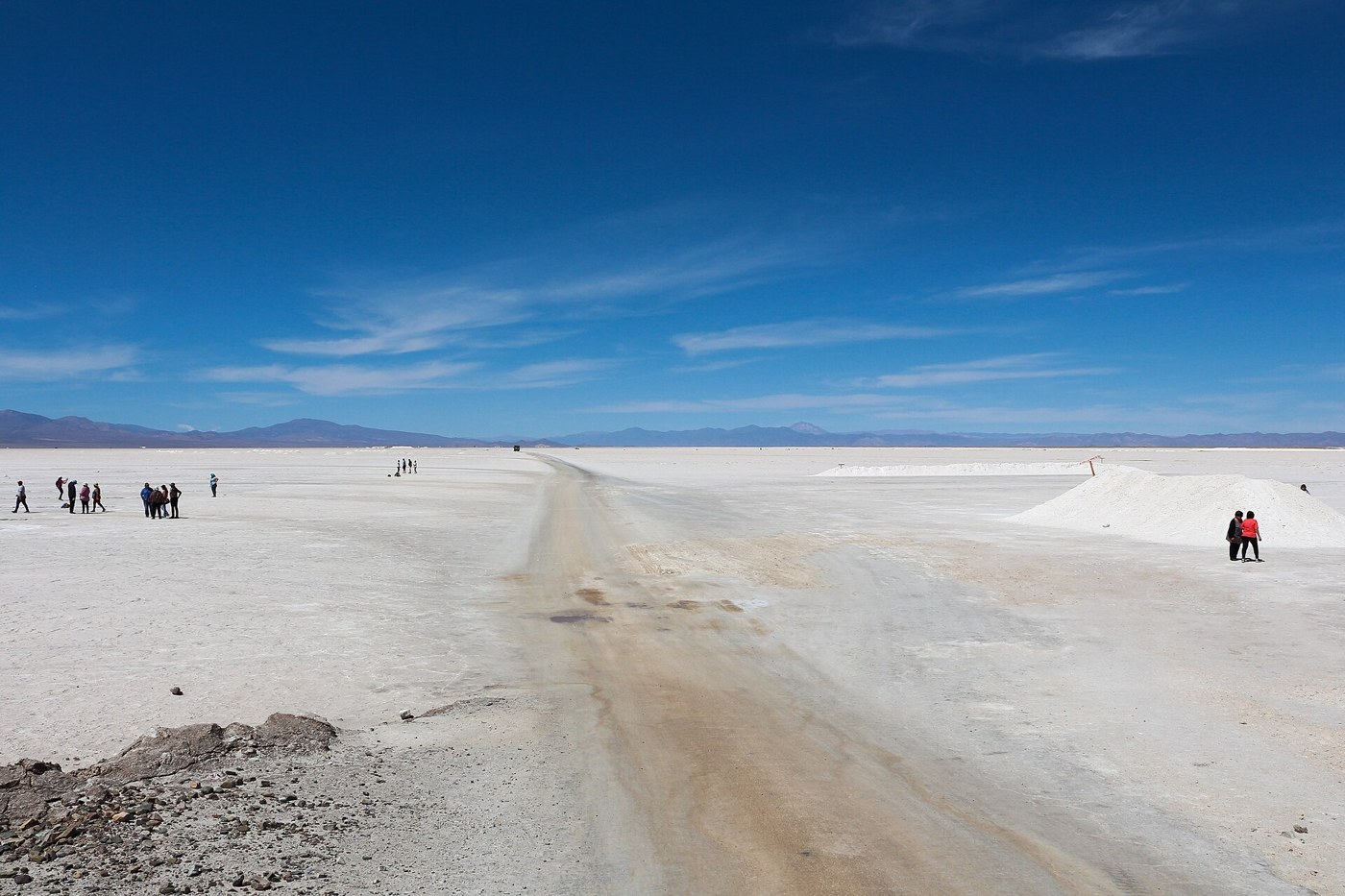Salinas Grandes, entre Jujuy y Salta