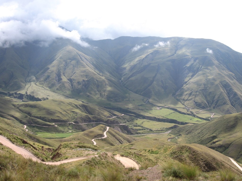 Camino y laderas de la Cuesta del Obispo