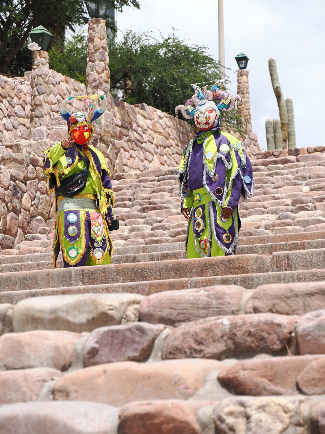 Participants in Humahuaca carnival