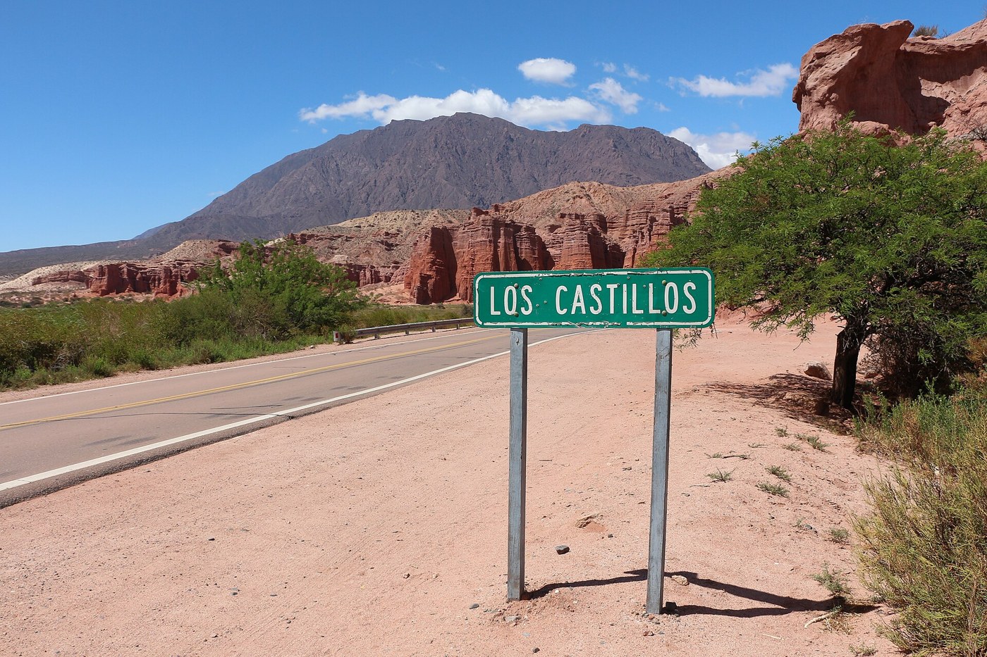 Parada de Los Castillos en la Quebrada de las Conchas
